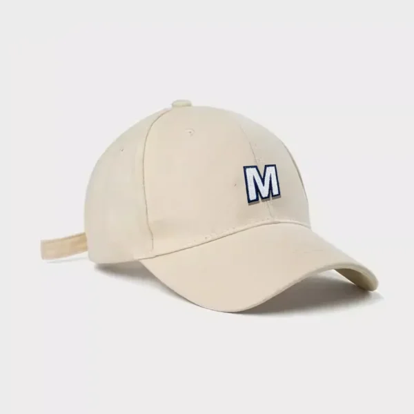 Making Embroidered Patches – Letter “M” White with Blue Edge - Image 5