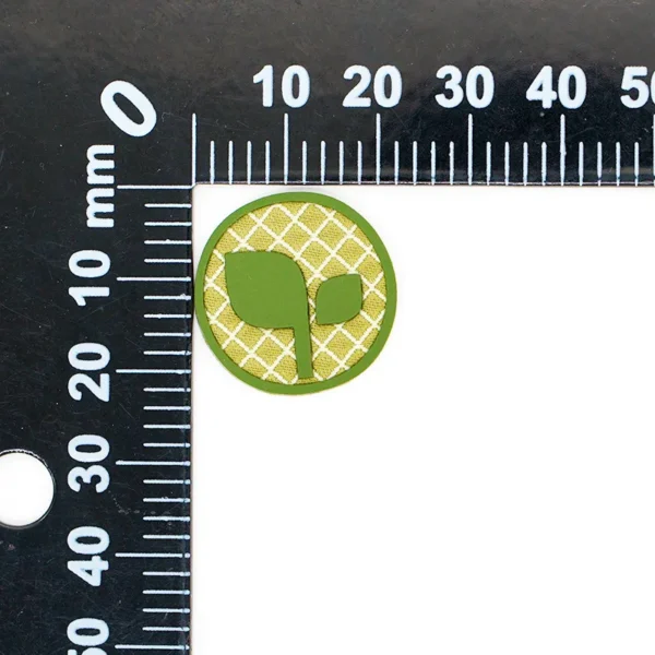 Order Embroidered Patches Online - Inspired Embroidered Patch with Green Sprout - Image 4