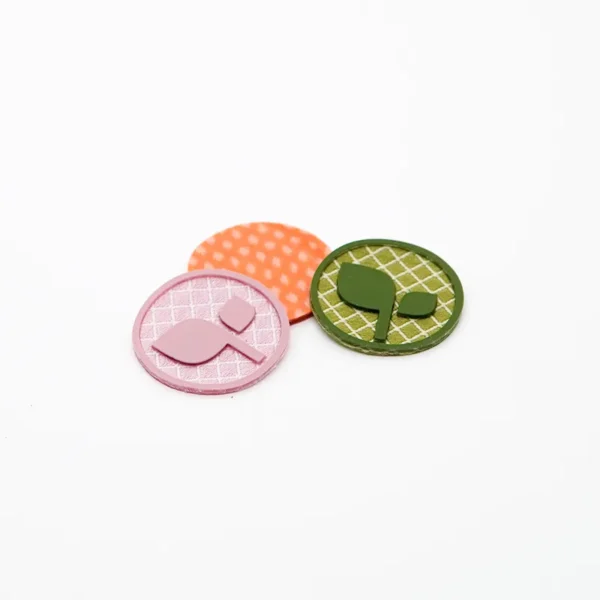 Order Embroidered Patches Online - Inspired Embroidered Patch with Green Sprout - Image 2