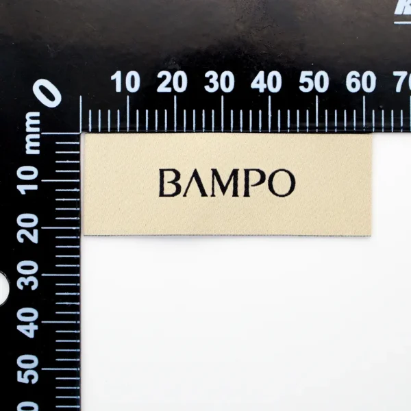 Minimalist Patch Making Label – Beige with Black Text – Image 4
