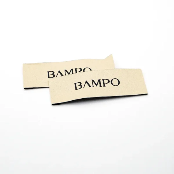 Minimalist Patch Making Label – Beige with Black Text – Image 3