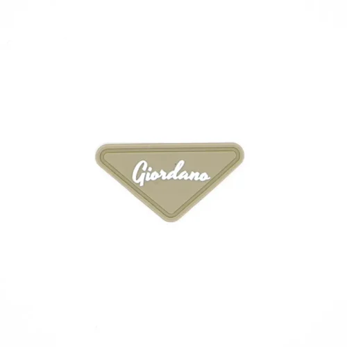 Étiquette thermocollante en silicone – Badge triangulaire pour chapeau