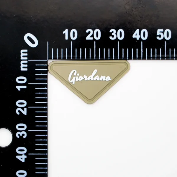 Silicone Heat Transfer Label – Triangle Hat Badge - immagine 4