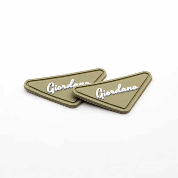 Silicone Heat Transfer Label – Triangle Hat Badge - immagine 3