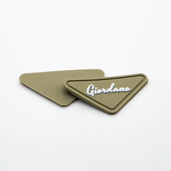 Silicone Heat Transfer Label – Triangle Hat Badge - immagine 2