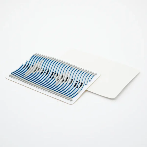Silicone Label Bands – Wave Pattern, Mixed Colors - Image 2
