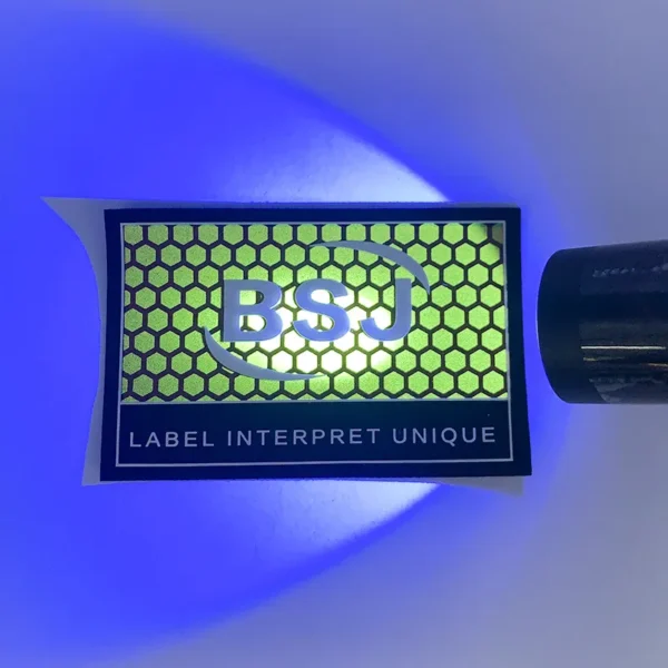 Reflective UV-Activated Silicone Patches with Hex Pattern