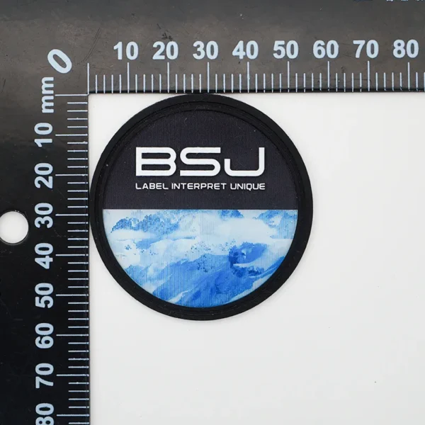 Custom Round TPU Badges with Two-Tone Design - Image 4