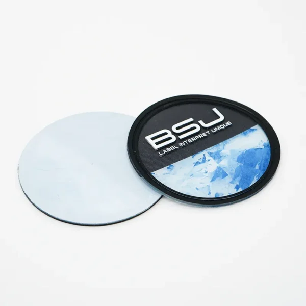 Custom Round TPU Badges with Two-Tone Design - Image 2