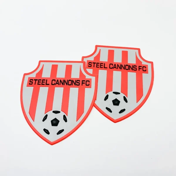 ⁦Custom TPU Clothing Labels with Shield Design for Jerseys⁩ - الصورة ⁦2⁩