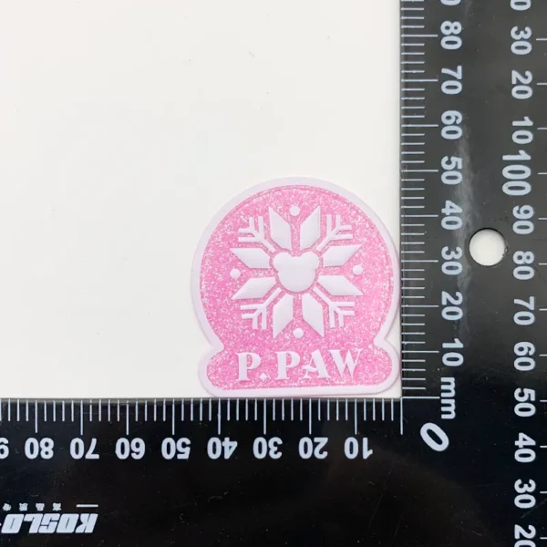 Custom Irregular TPU Patches with Snowflake Design - Image 9