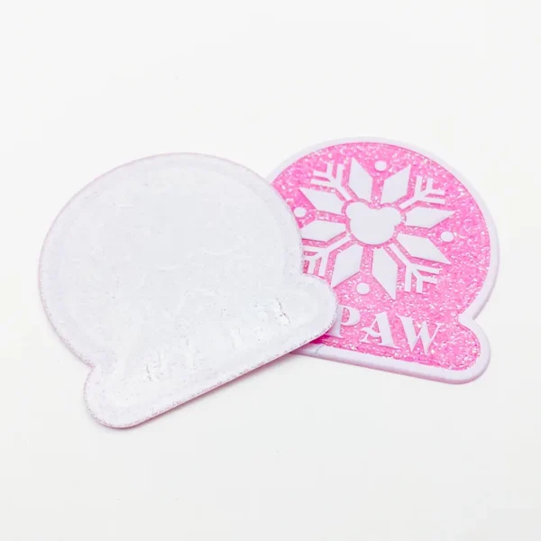 Custom Irregular TPU Patches with Snowflake Design - Image 4