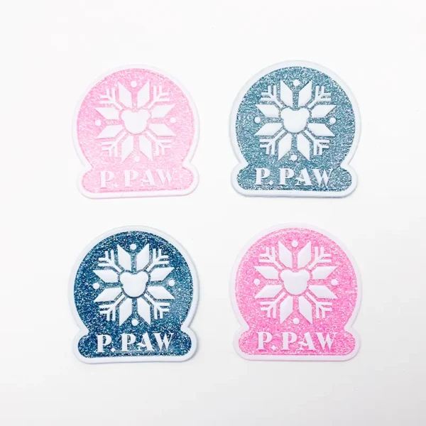 Custom Irregular TPU Patches with Snowflake Design - Image 7