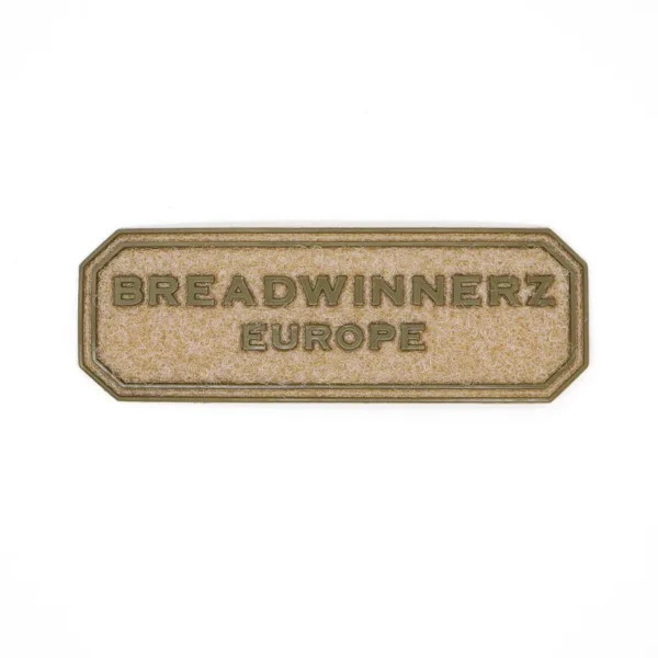 TPU Label for Hats – Matte Brown Cut-Whats TPU