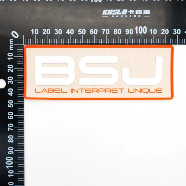 Woven Label Manufacturers - Woven Labels with Silicone Detail - Image 4