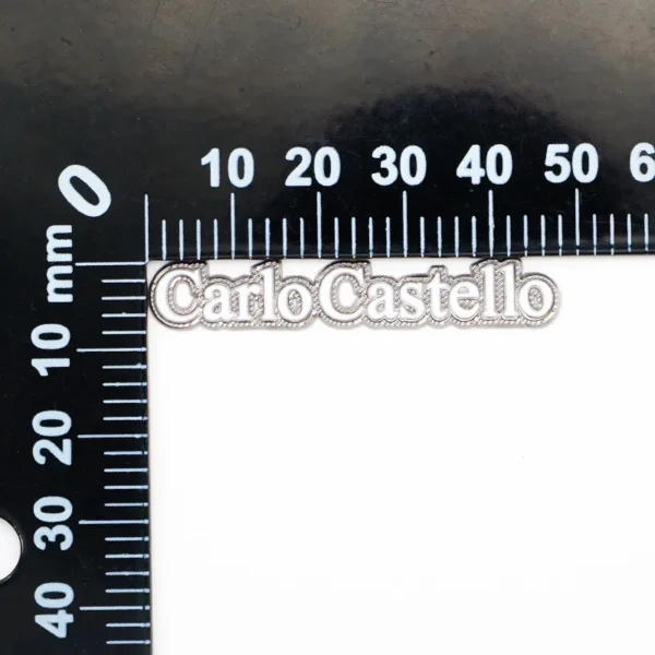 Adhesive for TPU Brand Label with Silver-Edged Design - Image 4