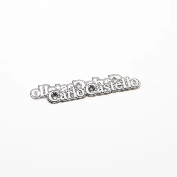 Adhesive for TPU Brand Label with Silver-Edged Design - Image 2