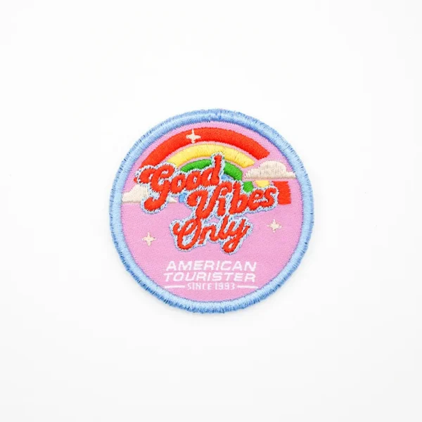 Advantage Embroidered Patches with Girly Design for Hats