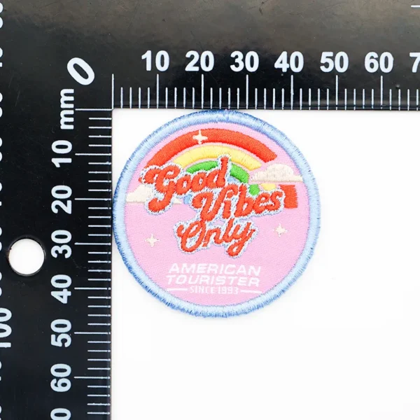 Advantage Embroidered Patches with Girly Design for Hats - Imagen 4