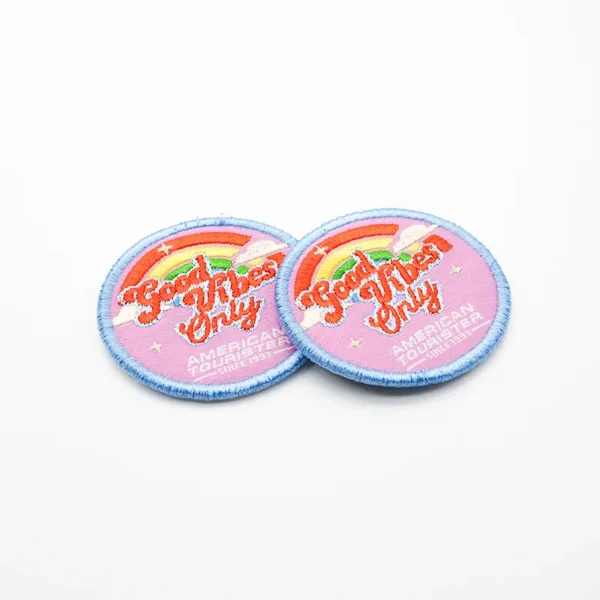 Advantage Embroidered Patches with Girly Design for Hats - Imagen 3