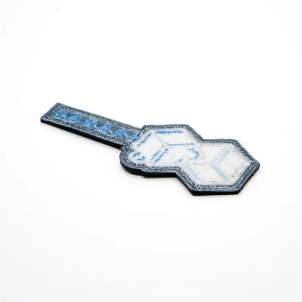 Tech-Inspired Backing for Embroidered Patches with “CHANGE” - Imagen 5