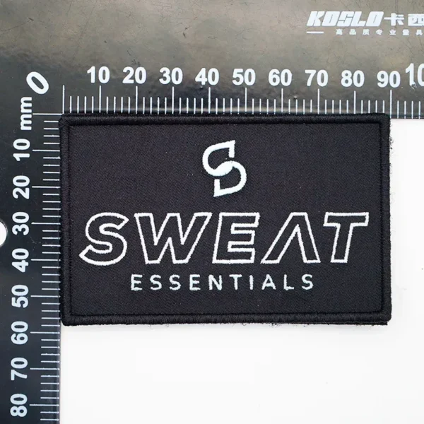 Custom Embroidery Patches For Hats - Black - Imagen 4