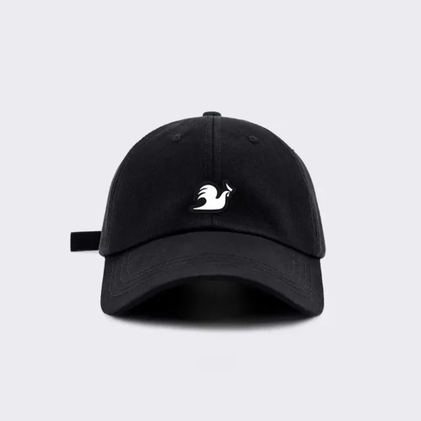 Animal Custom Leather Patch Hat – Black & White - Imagem 5