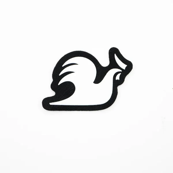 Animal Custom Leather Patch Hat – Black & White - Imagem 2
