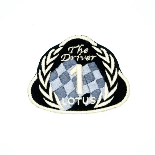Cappello con toppa ricamata da corsa – "The Driver" Lotus Design
