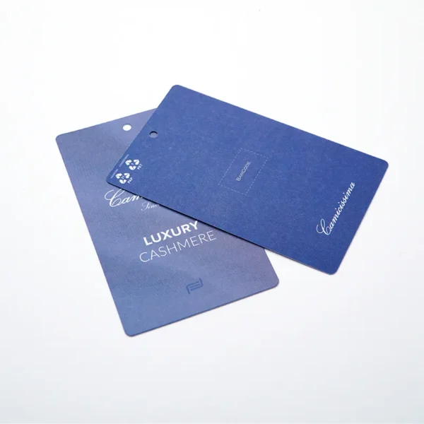 Custom Purple Hangtag Examples for Backpacks - immagine 2