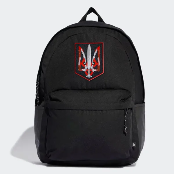 Heat Press Woven Labels with Sword & Weapon Design - Hình ảnh 5