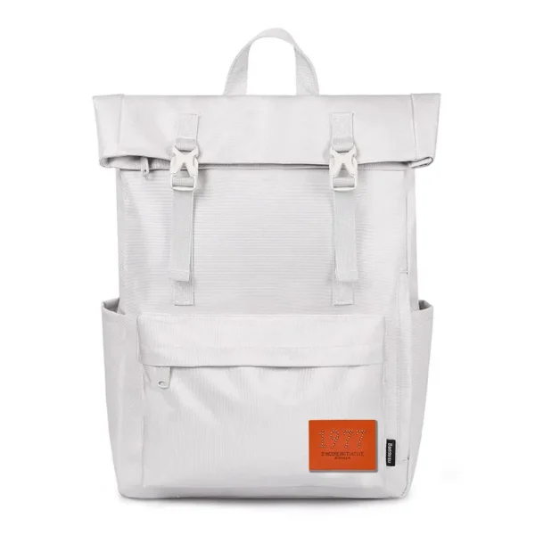 Orange Leather Adhesive Patch with Silver Studs - 이미지 6