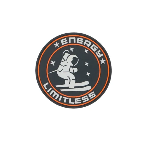 Parches de moral de energía ilimitada de PVC con diseño de astronauta