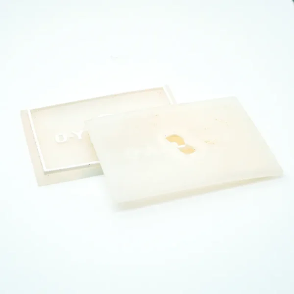 Light-Colored Patches PVC with White Custom Characters - immagine 3