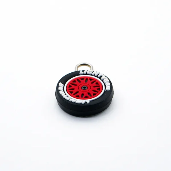Round Lock-Shaped PVC Custom Patch – Lightyear Theme - 이미지 3