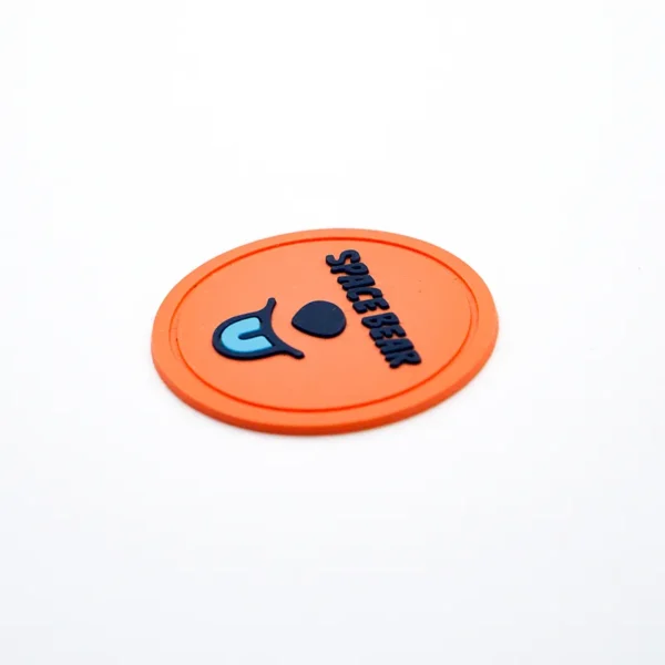 Custom Rubber PVC Patches for Hats – Cartoon Bear Design - 画像 (3)