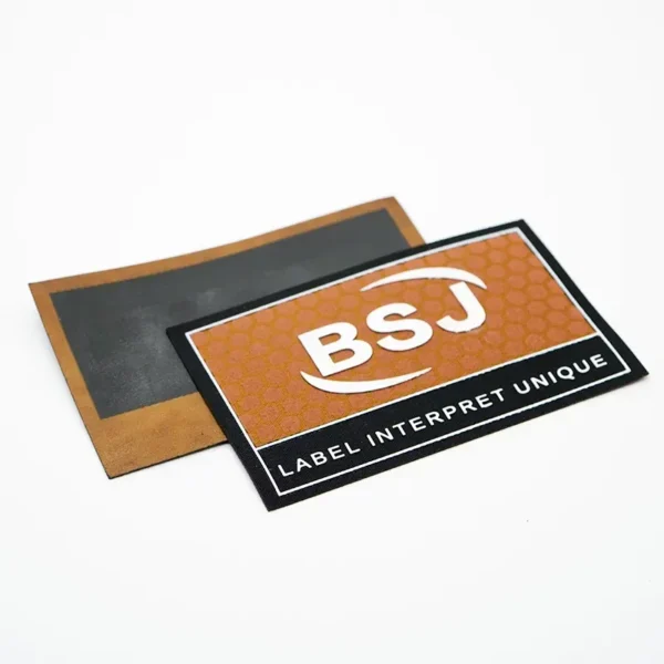 Brown Silicone Heat Transfer Label for Jackets - 이미지 2