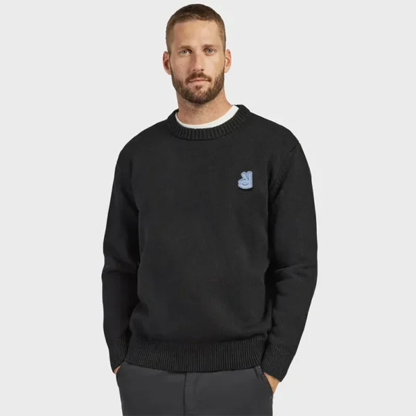 ⁦Creative Light Blue Silicone Patch for Shirts⁩ - الصورة ⁦6⁩