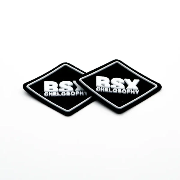 Black Diamond Silicone Printing Patch for Hats with Logo - 이미지 3