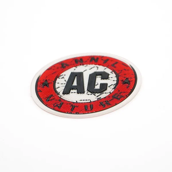 Round TPU Label For Hat with “AC” and Star Design - 이미지 2