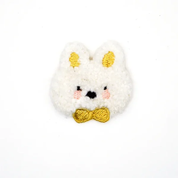 Where To Buy Chenille Patches - Cute Chenille Bunny Patch