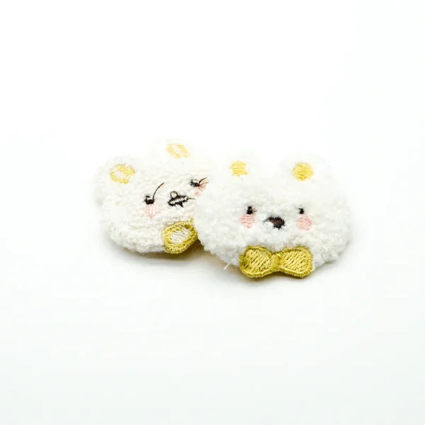 Where To Buy Chenille Patches - Cute Chenille Bunny Patch – Image 2