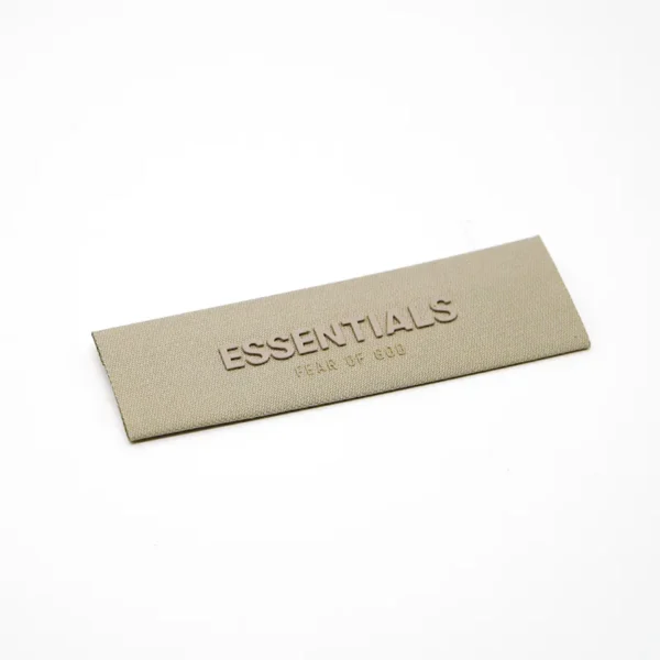 Woven Label texture with Silicone Printed Text - 이미지 4