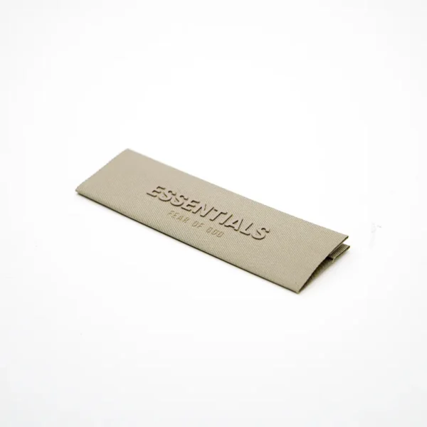 Woven Label texture with Silicone Printed Text - 이미지 2