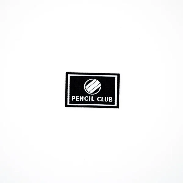Woven Sewing Labels Personalized for Hats – Black & White
