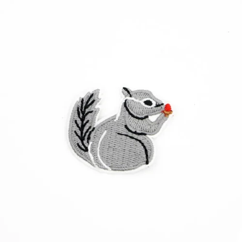 Borde um Patch com Desenho de Esquilo