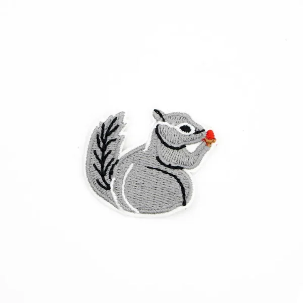 Embroider a Patch with Squirrel Design