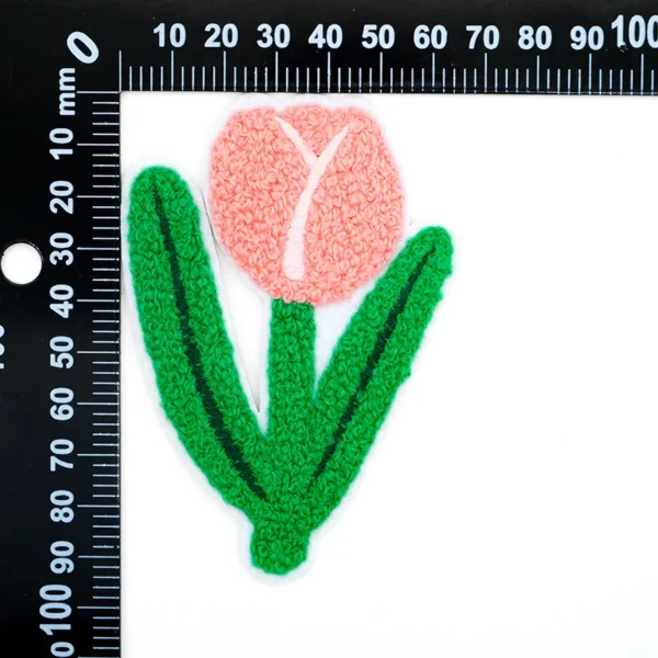 Embroidered Rose Patches for Hats and Clothes - Imagem 5