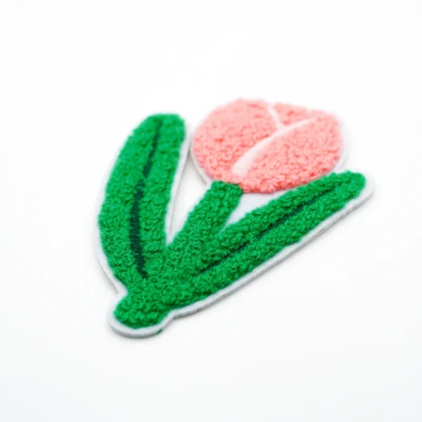 Embroidered Rose Patches for Hats and Clothes - Imagem 3