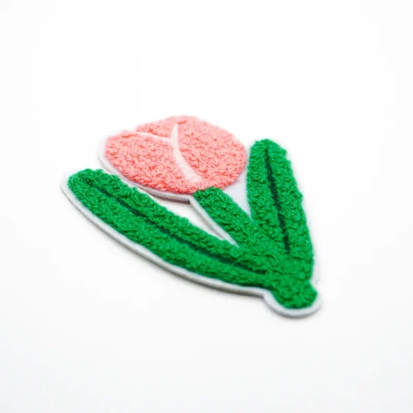 Embroidered Rose Patches for Hats and Clothes - Imagem 2